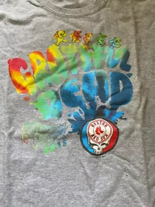 T-Shirt GREHATLY DEAD RED SOX Steal Your Face - Dead Night LARGE L - Bild 1 von 6