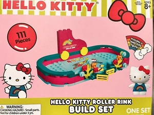 Sanrio Hello Kitty & Friends Roller Skating Rink Shop Block Build Set w Figure - Picture 1 of 5