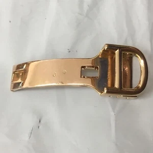Reloj desplegable Cartier oro rosa 18k hebilla de 11,9 mm pieza final - Imagen 1 de 9
