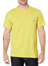 Carhartt Force T-Shirt Yellow Relaxed Fit Midweight w/ Pocket Men’s Size 3XL NEW