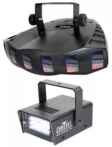 New! Chauvet DJ DERBY X DMX-512 Multi Colored LED Derby Club Light +Strobe Light - Picture 1 of 11
