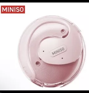 Miniso X15 Pro Bluetooth Wireless Earphones With Long Lasting Endurance, Pink - Picture 1 of 6
