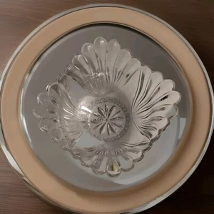 Vintage G.D. Bleikristall 8" Full Cut 24% Lead German Crystal Tulip Bowl EUC - Picture 1 of 15