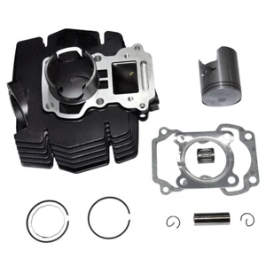 Cylinder Piston Rings Pin Clips Gaskets Bearing Kit Compatible For Suzuki AX 100 - Picture 1 of 2