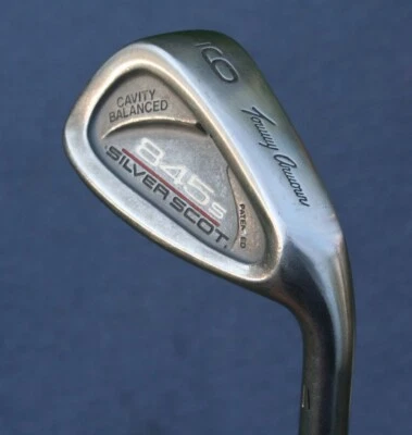 Tommy Armour Silver Scot 845s 9 Iron Stiff Steel Shaft - Chamois Grip - Image 1 of 3