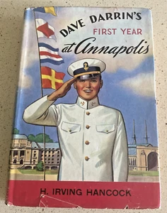 Dave Darrin's First Year at Annapolis, c. 1944, W/ Dust Jacket Free Shipping - Picture 1 of 5