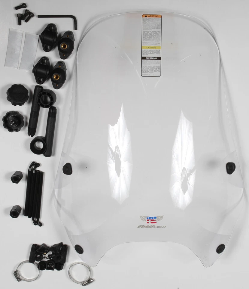 National Cycle Street Screen 1" Clear N25012 - Image 1 of 1