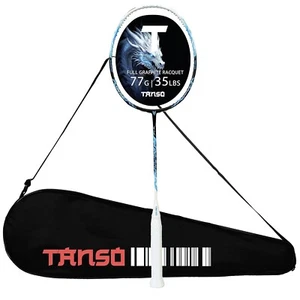 Full Graphite Ultra Light Weight Carbon Fibre Strung Badminton Racket 77 GRAMS - Picture 1 of 6