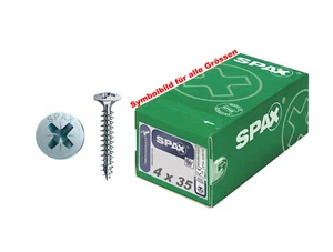 ABC Spax®  Linsenkopf-Schrauben 4 x 35 mm - 4 CUT  (Menge wählbar) - Bild 1 von 1