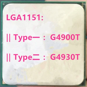 INTEL G4900T G4930T LGA1151 Desktop CPU - Picture 1 of 3