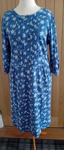 Abito Chycarne Blu Nuovo con etichette SEASALT TAGLIA 22 Legno Anemone Pier - Foto 1 di 5