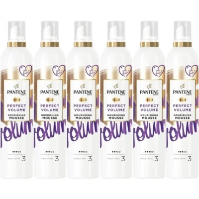 Pantene Mousse Perfect Volume 200ml x 6 - Image 1 of 4