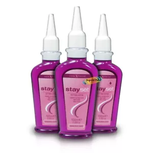 3x Hair Xpertise Stayset Setting Lotion Extra Firm Hold 100ml Amami - Picture 1 of 1