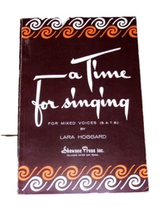 A Time For Singing For Mixed Voices 1956 Songbook Swing Low Blues Hymn - Picture 1 of 3