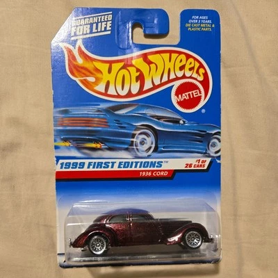 Hot Wheels 1999 First Editions #1/26 1936 Cord - Image 1 of 3