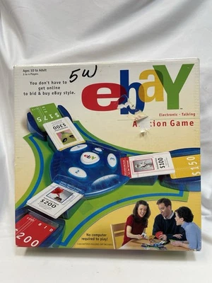 2001 EBay AUCTION ELECTRONIC TALKING BOARD GAME Hasbro ~ NEW ~ OPEN BOX - Image 1 of 4