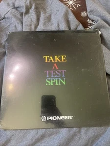 Pioneer Take A Test Spin Promo Coupon For Free Compact Disc LP Size New Sealed - Picture 1 of 4