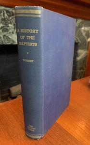 Baptist Church History American & English Christian Religion Study 1950 Torbet - Imagen 1 de 3