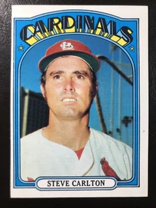 Steve Carlton 1972 Topps Vintage Baseball Card #420 Phillies SHARP CLEAN!! - Picture 1 of 2