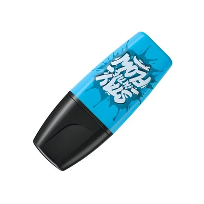 Textmarker - STABILO BOSS MINI by Snooze One - Einzelstift - blau,  - Bild 1 von 4