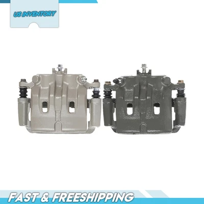 Front Left & Right Brake Calipers with Bracket for 1998 - 1999 Nissan Pathfinder - Image 1 of 4