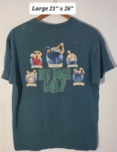 Vintage 2004 Big Dogs The Big Dogs Of Golf Players Rare Shirt Mens XL Woods Etc - Bild 1 von 5