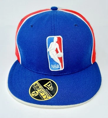Vintage New Era LA Clippers NBA Logoman Pinwheel 59Fifty Fitted Hat Cap Sz 7 1/8 - Image 1 of 4