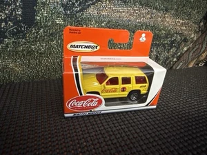 MATCHBOX MATTEL WHEELS - CHEVROLET TAHOE - COCA COLA - - Picture 1 of 1
