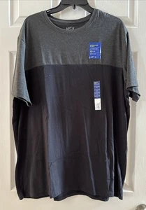 Camiseta Apt 9 nueva con etiquetas talla XXL gris/negra para hombre - Imagen 1 de 4