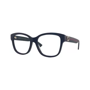 Gucci GG0038ON Black / Green Eyeglasses Frames 54mm 17mm 140mm - Made in Japan - Picture 1 of 5