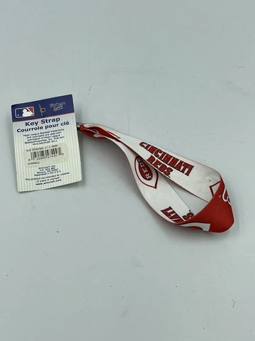 CINCINNATI REDS LAnyard NEW WINCRAFT Key Strap key chain holder Cover