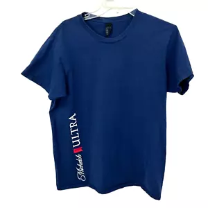 Camiseta Michelob Ultra Hanes Cuello Redondo Talla Pequeña Azul Algodón - Imagen 1 de 13