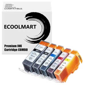 LOT PGI-220 CLI-221 Ink Cartridge for Pixma MP640 MX860 MX870 MP560 MP630 - Picture 1 of 12