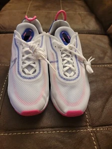 Nike Air Max 2090 Shoes White Pink Running Sneakers CZ3867 101 Women's Size 9 - Picture 1 of 5