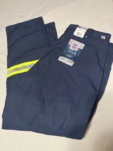 Big Bill Protective Logger Welder Carpenter Jeans Work Pant Reflective 40x30 - Picture 1 of 7