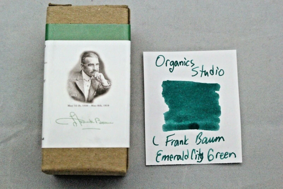 Tinta pluma estilográfica verde esmeralda Frank Baum Organics Studio L Foto 1 de 1