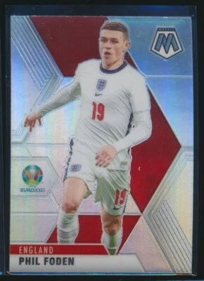 2021 Panini Mosaic UEFA Euro 2020  SILVER Phil Foden England Machester City  sp - Image 1 of 2