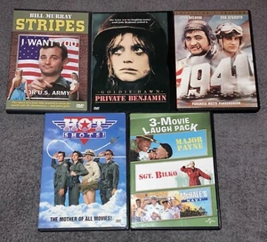 Stripes/Major Payne/Hotshots/Sgt. Bilko/McHale's Navy/Private Benjamin/1941 DVD - Picture 1 of 4