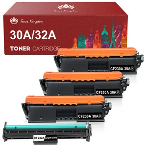 CF230A CF230X Toner CF232A Drum For HP Laserjet Pro M203dw M227fdw M227fdn Lot - Picture 1 of 27