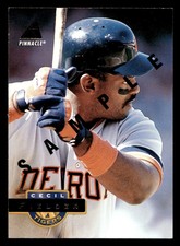 1994 Pinnacle Cecil Fielder #10 Detroit Tigers Rare Sample