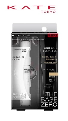 Base líquida y base maximizadora de pestañas KATE Secret Skin Maker Base Zero 01 Foto 1 de 3