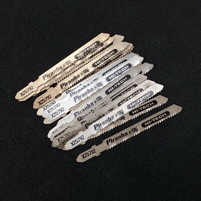 20 Piranha X25792 Hi-Tech T Shank Jigsaw Blades for Sheet Metal & Steel <5mm - Image 1 of 4