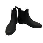 Jeffrey Campbell Forecast 2 Black Matte Rain Boots Women's Size 10