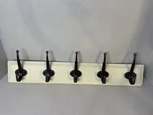 Ikea cremeweiß Leksvik 5 Haken Garderobe gebraucht - Bild 1 von 5