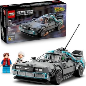 LEGO Speed Champions Time Machine 77256 - Back to The Future Building Set
