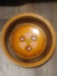 Nevco Floral Plastic Marked Bowl VTG. - Bild 1 von 6