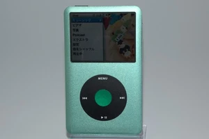 Apple iPod Classic 7th Gen Green A1238 256GB SSD Mod Mint Tested Japan - Picture 1 of 17