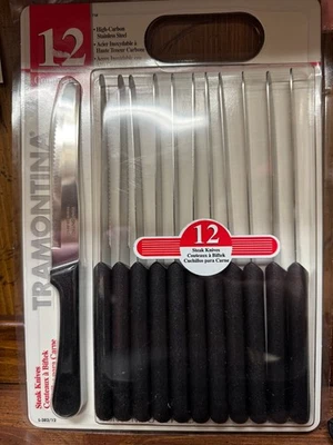 Cuchillos para carne Tramontina vintage - Juego de 12 Foto 1 de 2