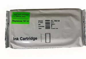 NEW SEALED OEM PITNEY BOWES 787-8 RED INK 78ML SHIPS FREE - Picture 1 of 2