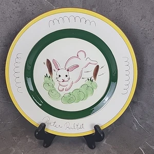 Vintage STANGL Pottery Plate PETER RABBIT Made In USA VGUC - Picture 1 of 9